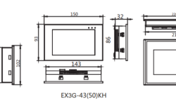EX3G-H Series HMI/PLC all-in-one